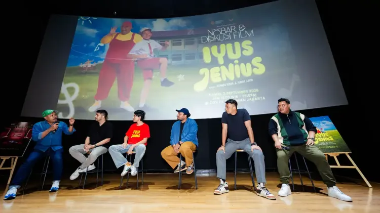 Diskusi dan nobar film Iyus Jenius