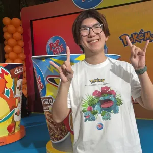 Dwi Hartanto Wongso atau Hyper Potatoes sang penggemar Pokemon