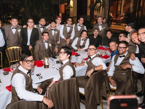 Groomsmen Andre Taulany