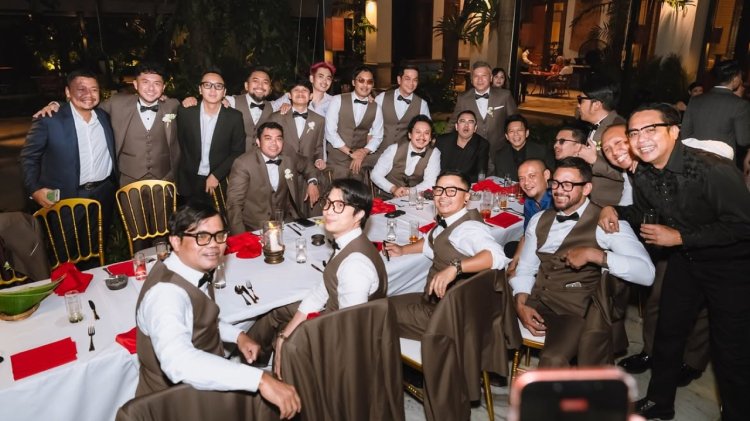 Groomsmen Andre Taulany