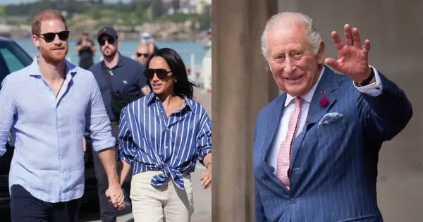Harry Meghan Raja Charles