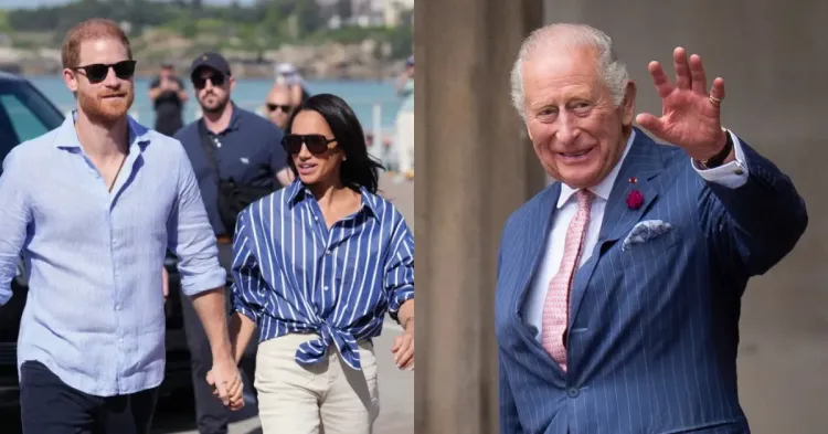 Harry Meghan Raja Charles