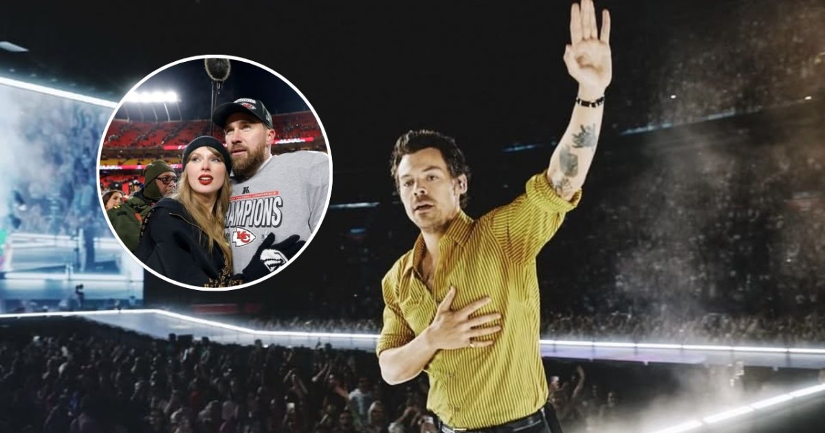 Harry Styles Singgung Pernikahan Taylor Swift di Konsernya