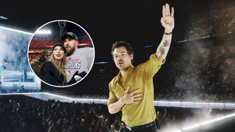Harry Styles Singgung Pernikahan Taylor Swift di Konsernya