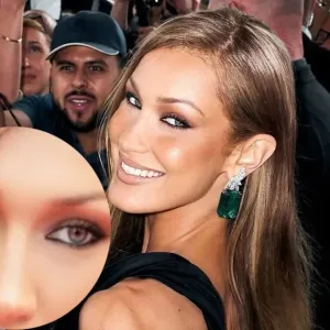 Hooded eyes makeup bella hadid
