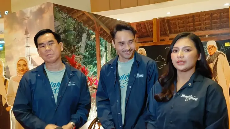 Konferensi pers dan peluncuran film Ibadah dan Cinta