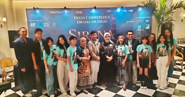 Konferensi pers drama musikal Sirena Air Mata dari Lautan Konferensi pers drama musikal Sirena Air Mata dari Lautan