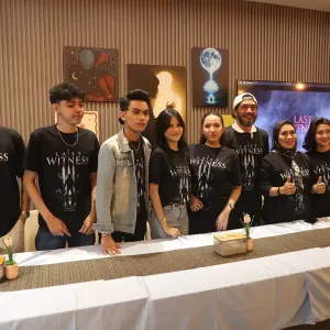 Konferensi pers film Last Witness