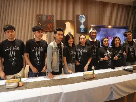 Konferensi pers film Last Witness