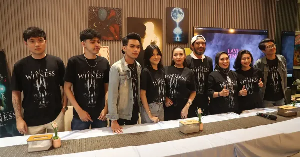 Konferensi pers film Last Witness Konferensi pers film Last Witness