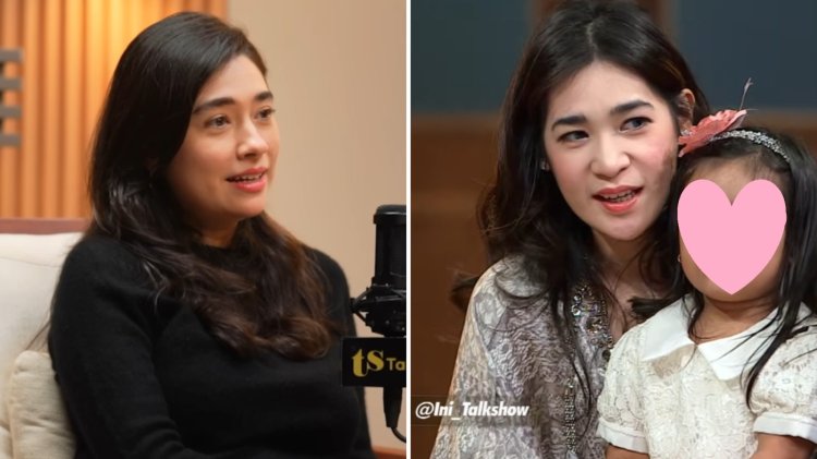 Amanda Rigby disebut mirip istri Andre Taulany semasa muda. Foto: Dok. YouTube