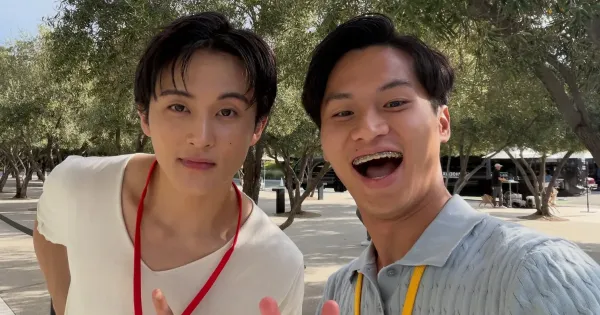 Mark eks NCT dan Leonardo Edwin