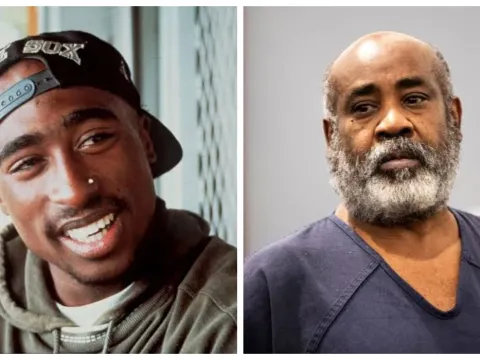 Mendiang Tupac Shakur dan Terdakwa Duane Davis