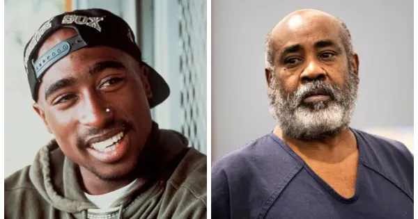 Mendiang Tupac Shakur dan Terdakwa Duane Davis Mendiang Tupac Shakur dan Terdakwa Duane Davis