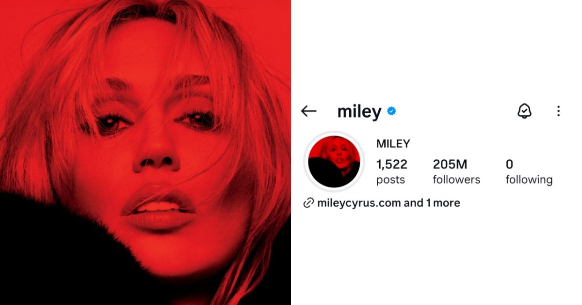 Miley Cyrus Hapus Nama Cyrus Jelang Rilis Album baru Bass Persuades