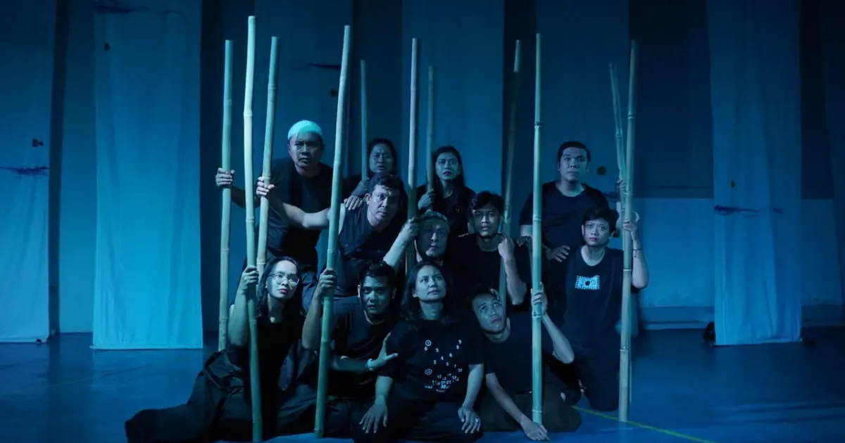 Pentas Musyawarah Burung Teater Satu Lampung