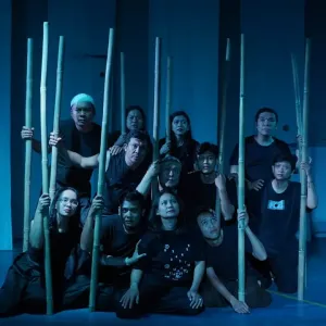 Pentas Musyawarah Burung Teater Satu Lampung