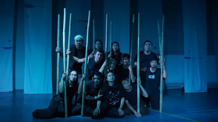 Pentas Musyawarah Burung Teater Satu Lampung