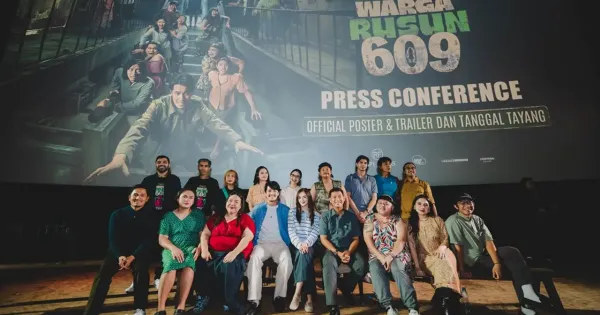Perilisan poster dan trailer film Warga Rusun 609 Perilisan poster dan trailer film Warga Rusun 609