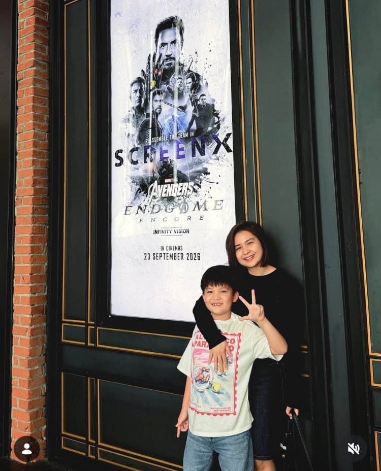 Putri Titian dan anak ke dua, Mykah Iago Liem (Foto: Instagram/putrititian)