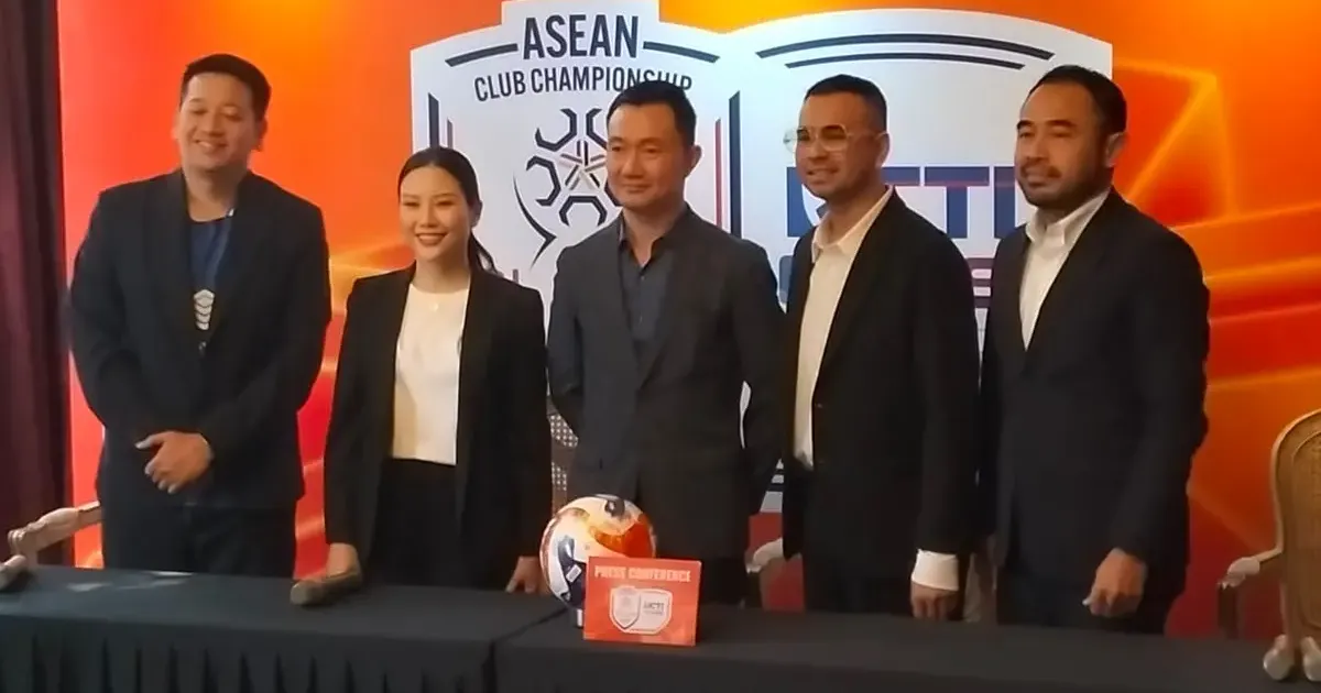 Raffi Ahmad di peluncuran hak tayang ASEAN Club Championship
