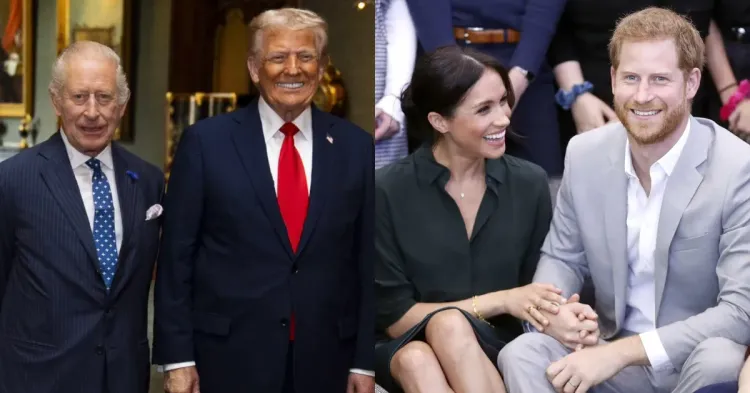 Raja Charles dan Donald Trump