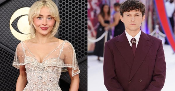 Sabrina Carpenter dan Tom Holland Sabrina Carpenter dan Tom Holland