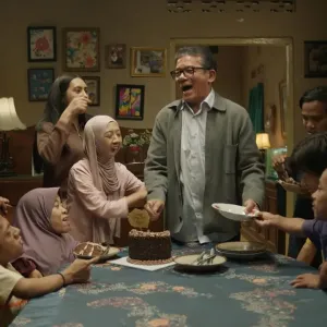 Salah satu adegan menampilkan Mathias Muchus di Film Istimewa