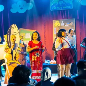 Salah satu penampilan di Musikal Absurd