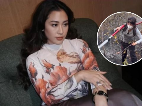 Sherina Munaf Tangani Langsung Karhutla di Kalimantan