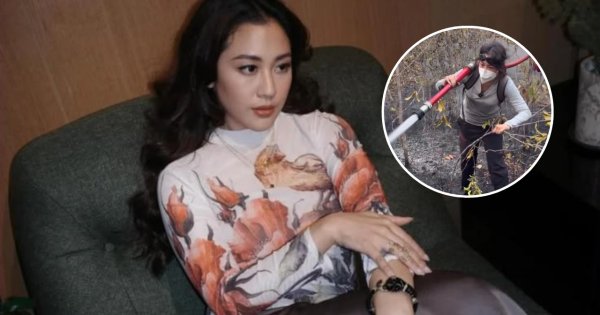 Sherina Munaf Tangani Langsung Karhutla di Kalimantan