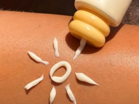Skincare sunscreen