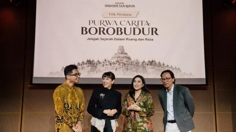 Tilik Perdana Purwacarita Borobodur di Galeri Indonesia Kaya