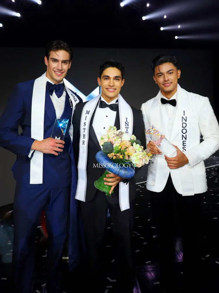Top 3 Mister International 2026. Foto: Dok. Instagram @misspawee