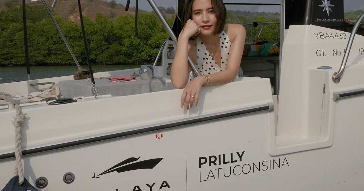 Prilly Latuconsina merayakan ulang tahun di Pulau Rinca bersama Omara Esteghlal.(IG Prilly L.)