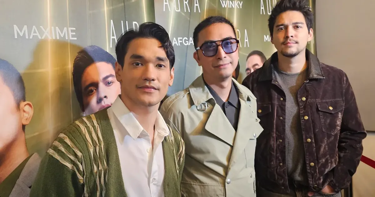 Afgan Winky Wiryawan dan Maxime Bouttier