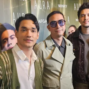 Afgan Winky Wiryawan dan Maxime Bouttier