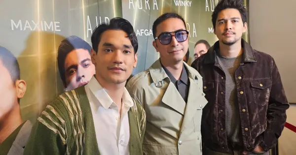 Afgan Winky Wiryawan dan Maxime Bouttier