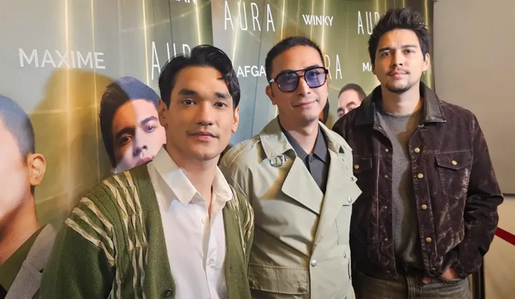 Afgan Winky Wiryawan dan Maxime Bouttier