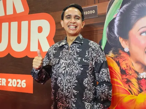 Andovi da Lopez di Gala Premiere Bapak Paling Jujur
