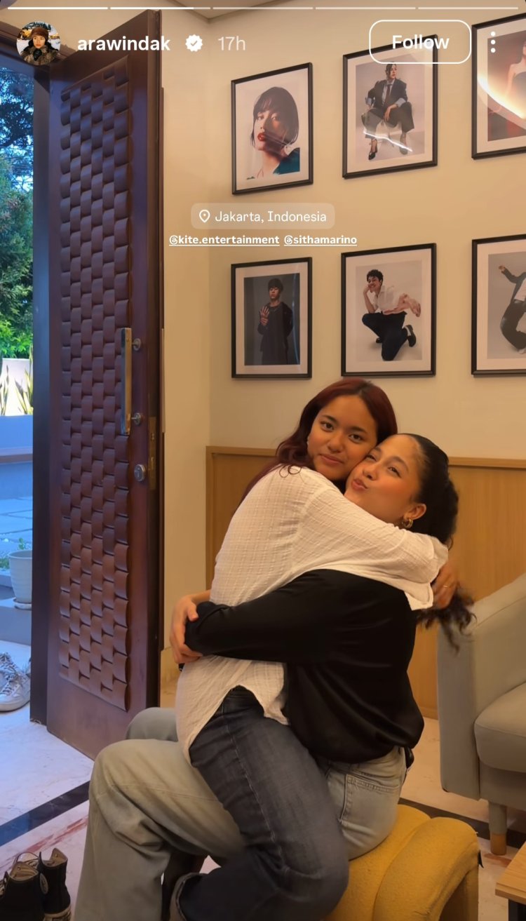 Arawinda kirana sitha marino Arawinda Kirana dan Sitha Marino(Foto: Instagram/arawindak)