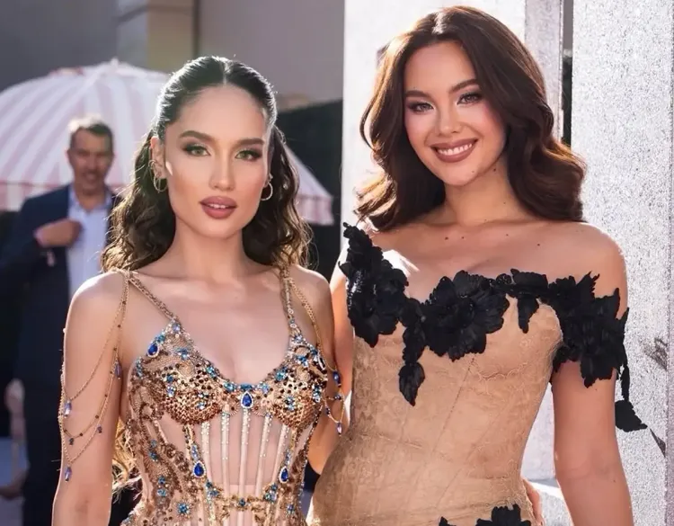 Cinta Laura dan Catriona Gray