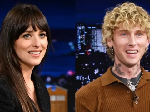 Dakota Johnson dan Machine Gun Kelly