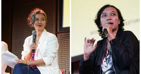 Direktur Indonesian Dance Festival 2026 Ratri Anindyajati dan Linda Mayasari selaku kurator Indonesia Dance Festival 2026 Direktur Indonesian Dance Festival 2026 Ratri Anindyajati dan Linda Mayasari selaku kurator Indonesia Dance Festival 2026