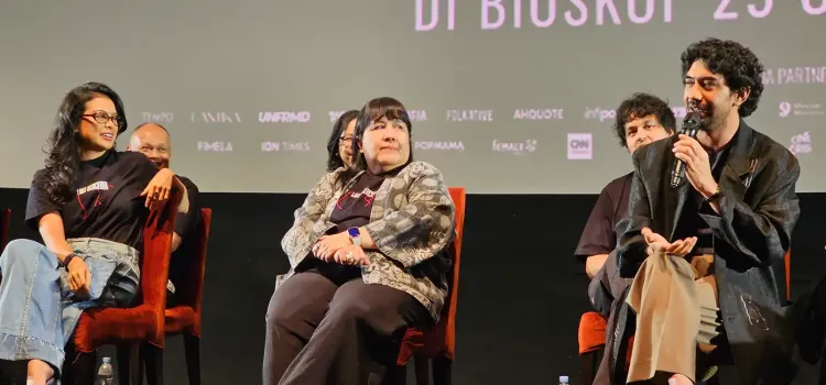 Eva Celia, Leila S Chudori dan Reza Rahadian
