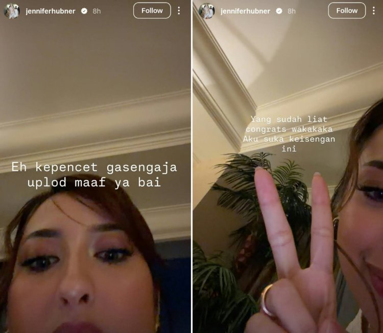 Jennifer Coppen Baila Jennifer Coppen minta maaf usai mengunggah video Baila dan Ivar Jenner berpelukan. Foto: Dok. Instagram @jenniferhubner