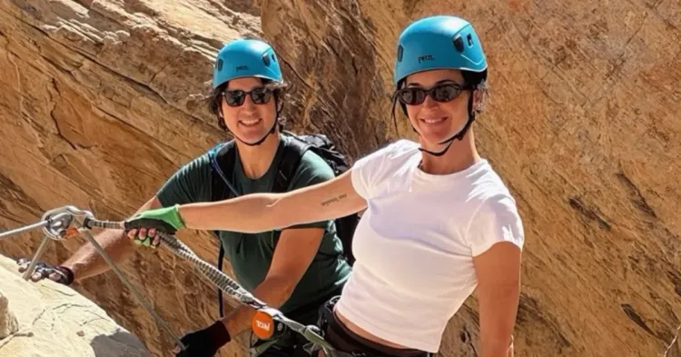 Katy Perry dan Justin Trudeau Panjat Tebing