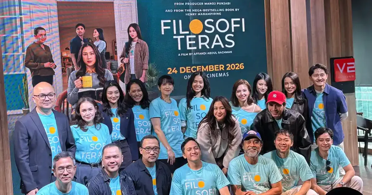 Konferensi pers film Filosofi Teras