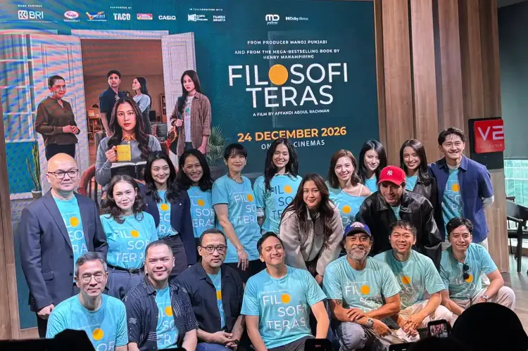 Konferensi pers film Filosofi Teras