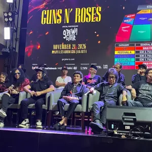 Konferensi Pers Konser Guns N Roses